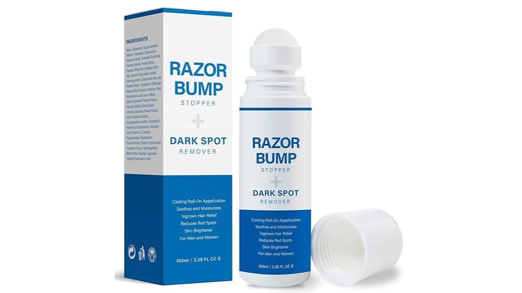 ingrown hair treatment bottle