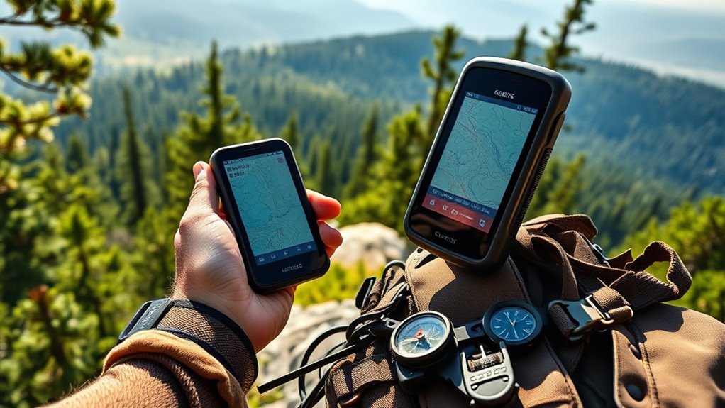 key hiking gps factors