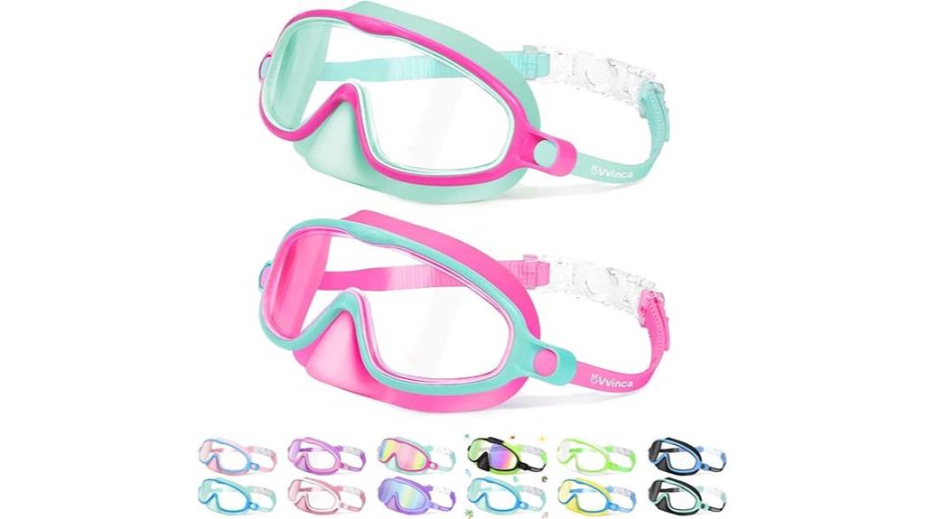 kids swim goggles pack