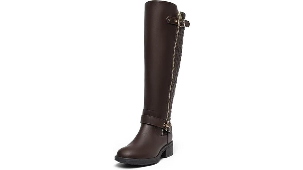 knee high zipper buckles