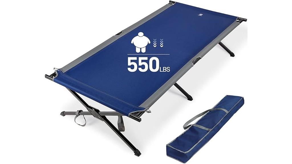 large adult camping cot