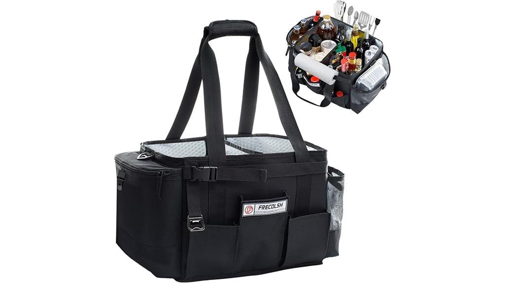 large bbq and camping caddy