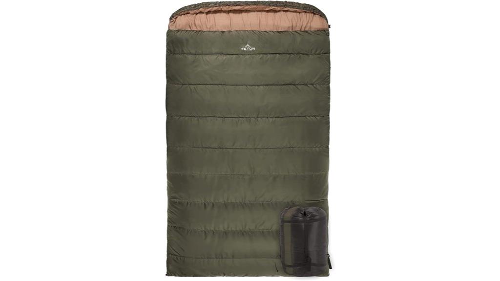 large mammoth queen sleeping bag
