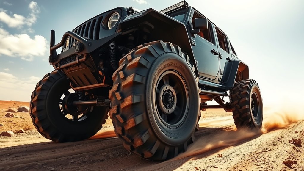 larger tires affect speed