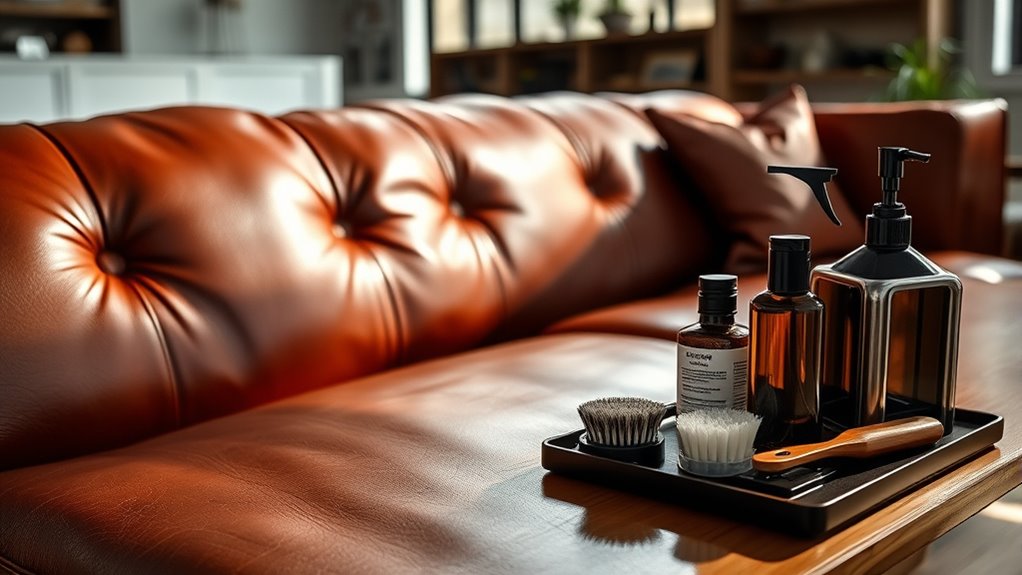 leather cleaning product considerations