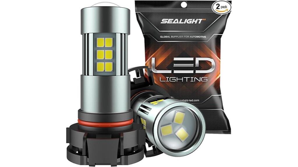 led fog light bulbs pack
