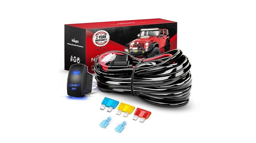 led light bar wiring kit