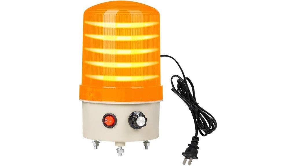 led warning light features
