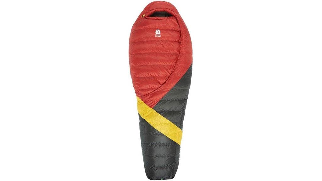 lightweight down sleeping bag