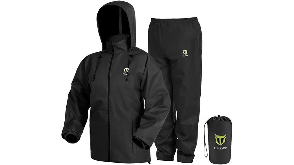 lightweight waterproof rain gear
