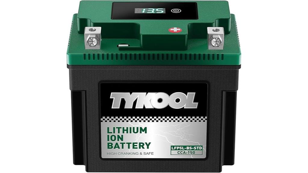 lithium motorcycle battery specifications