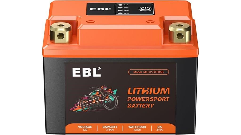 lithium motorcycle battery