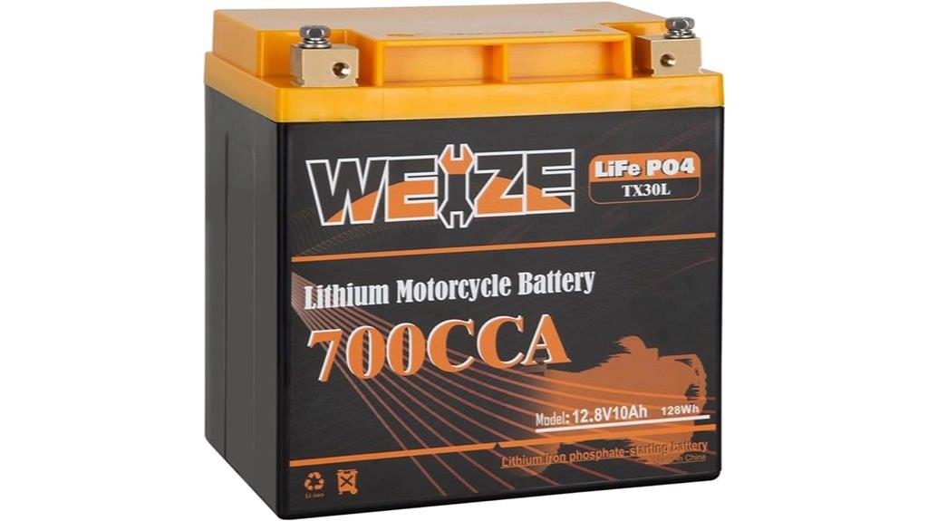 lithium motorcycle battery
