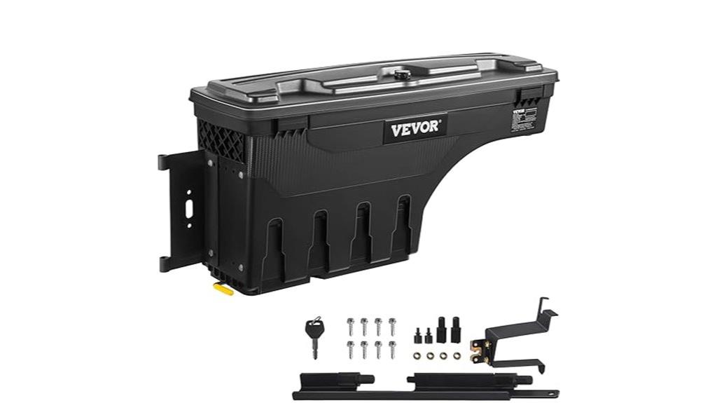 lockable waterproof truck box