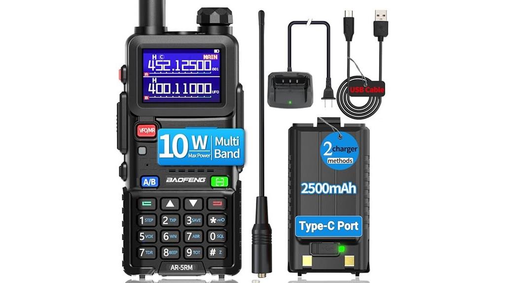 long range rechargeable ham radio
