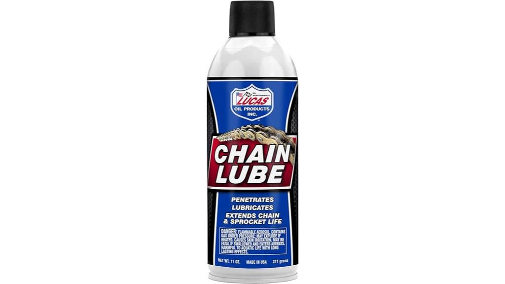 lucas oil aerosol chain lube