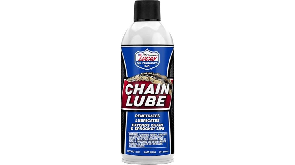 lucas oil chain lube aerosol