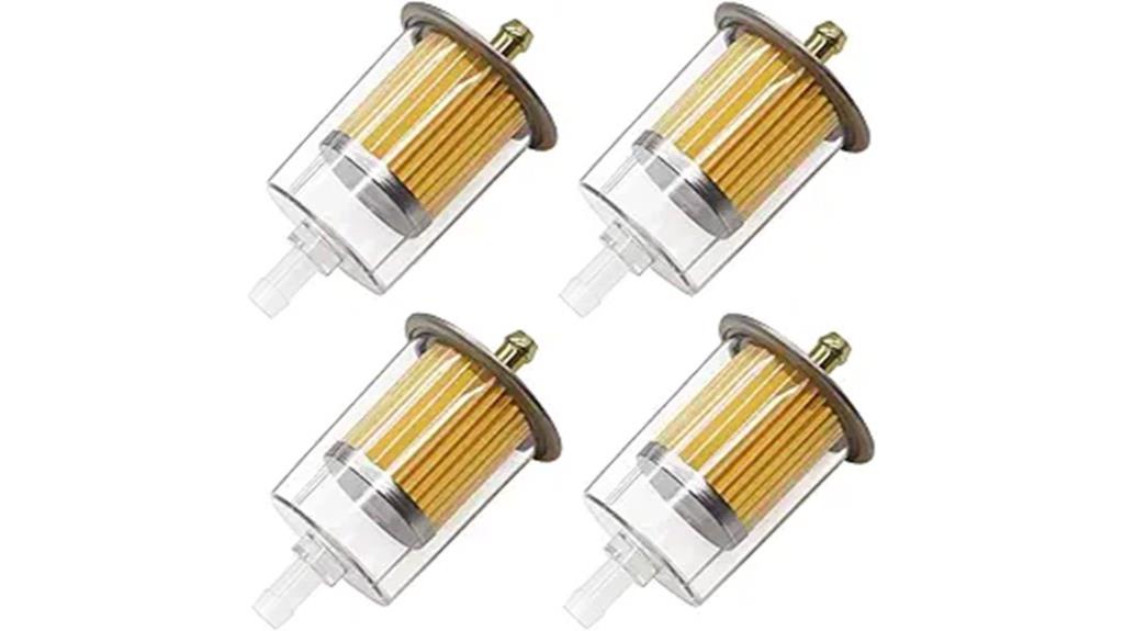 magnetic inline fuel filter
