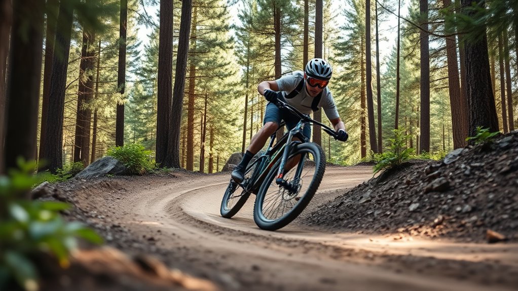 maintain balanced bike control