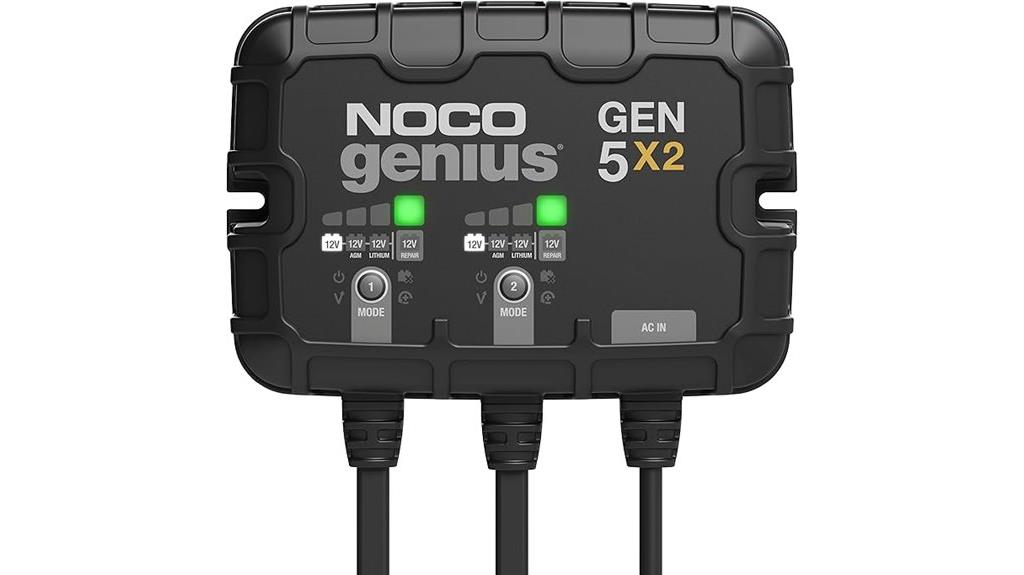 marine battery charging system