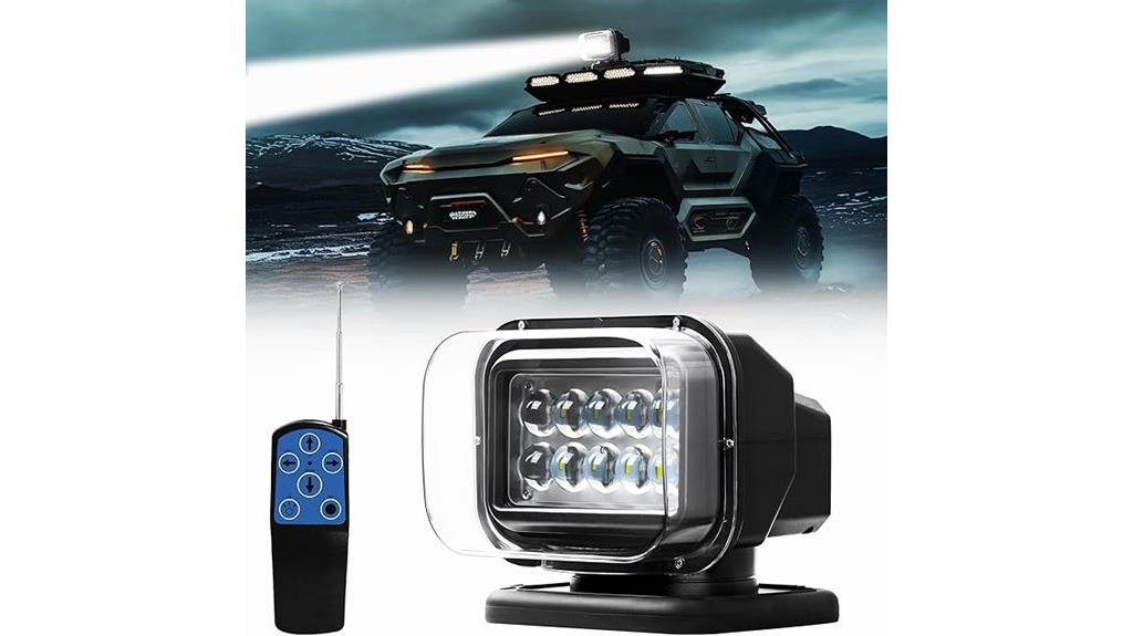 marine spotlight with remote