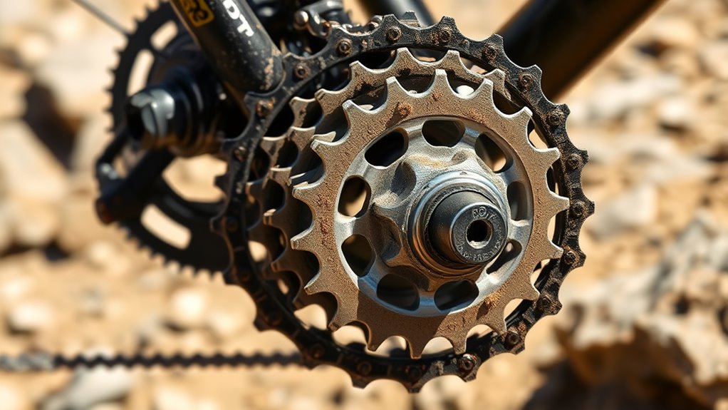 match sprockets to terrain