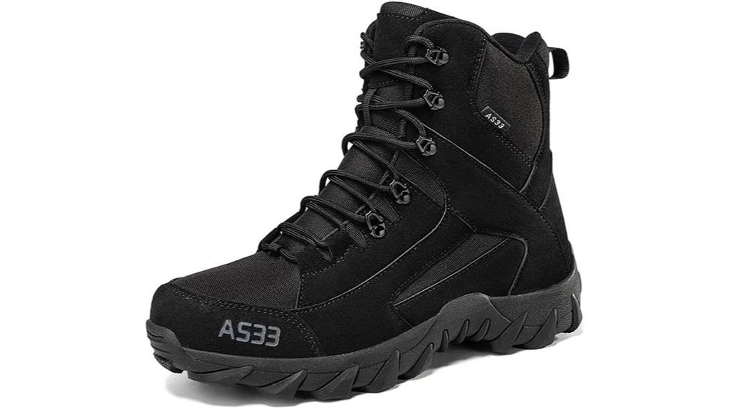 military hiking motorcycle boots