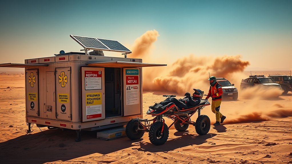 mobile medical response stations