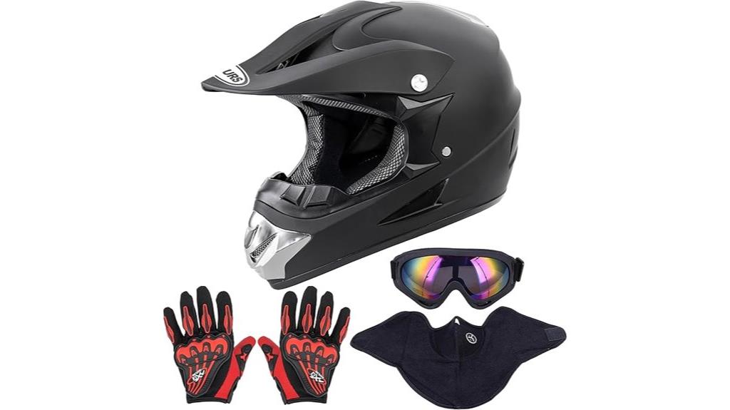 motocross gear with accessories