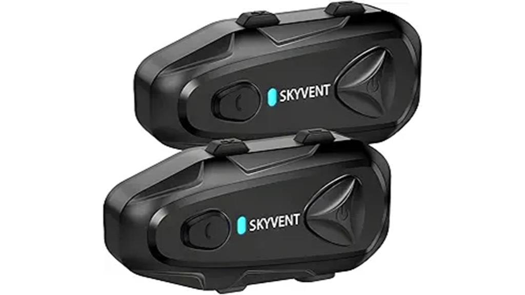 motorcycle bluetooth intercom duo
