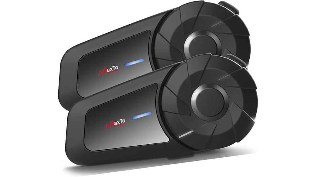 motorcycle bluetooth intercom system