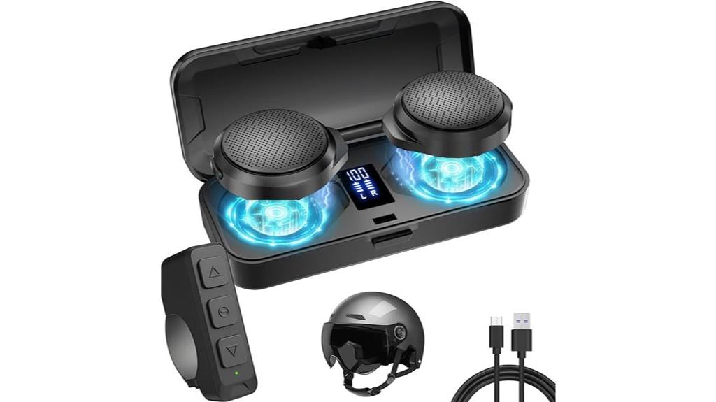 motorcycle bluetooth with charging