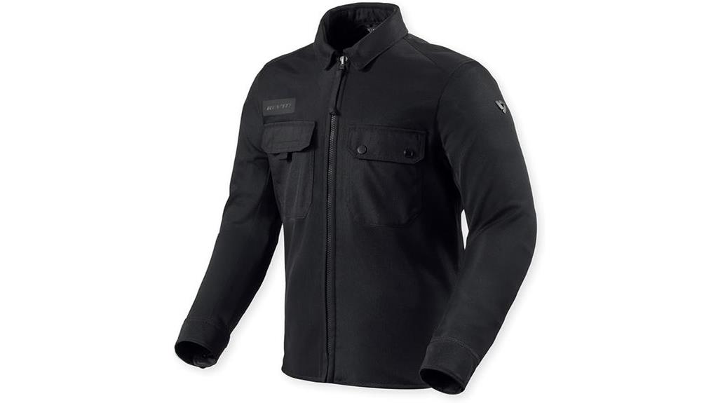 motorcycle inspired overshirt design