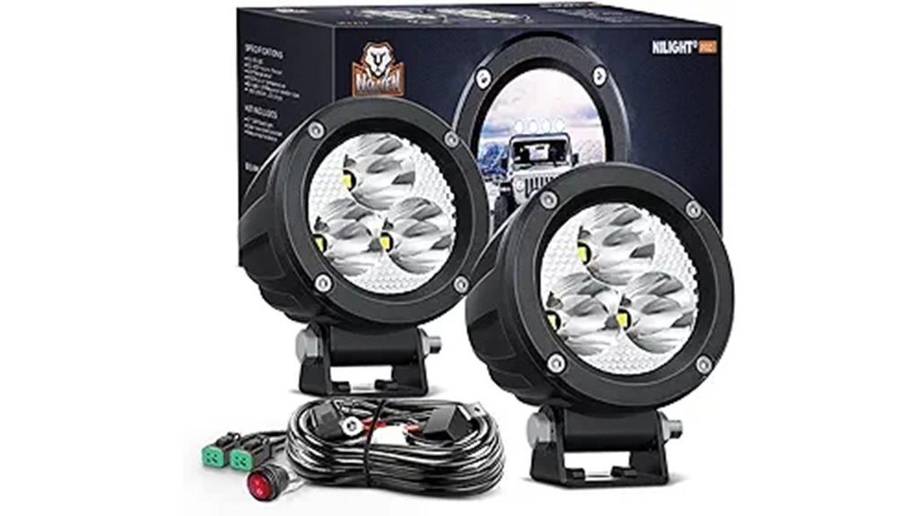 motorcycle led light pods