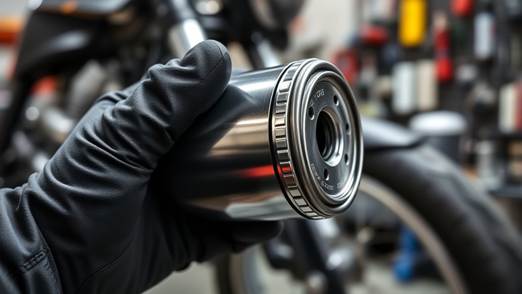 motorcycle oil filter considerations
