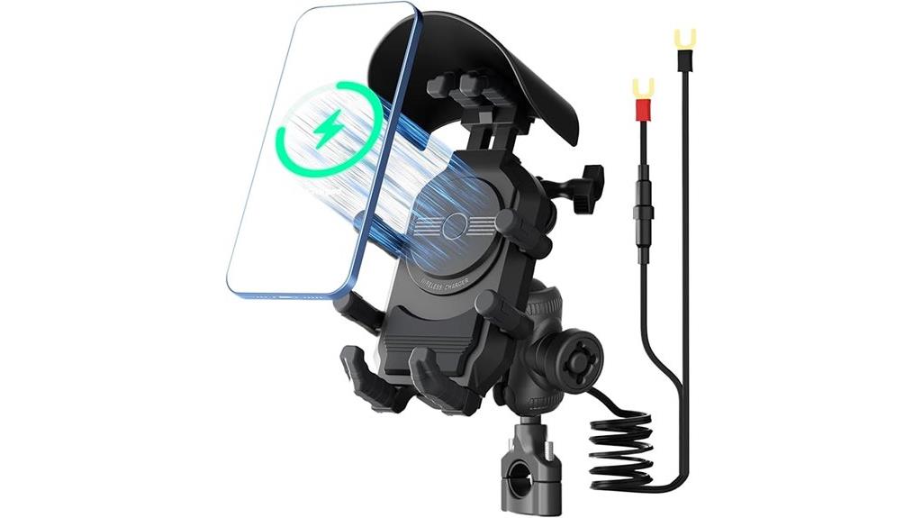motorcycle wireless phone holder