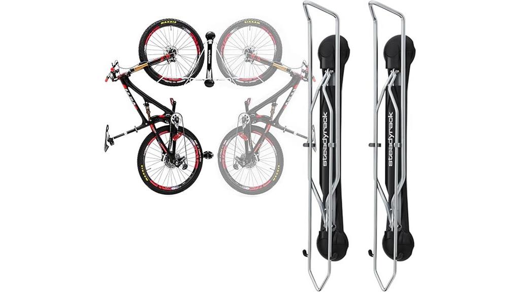 mountains bikes rack