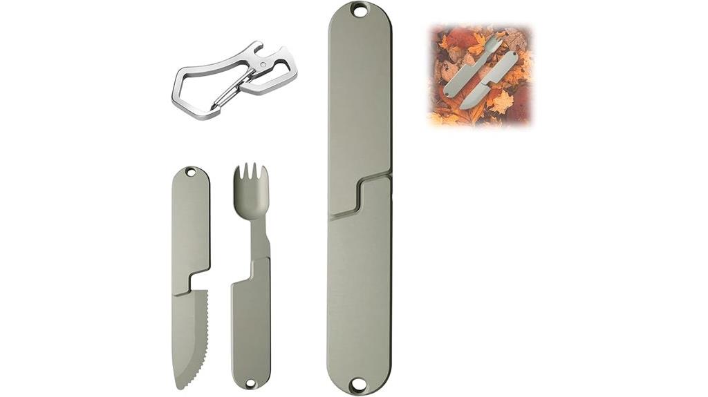 multifunctional camping utensil set