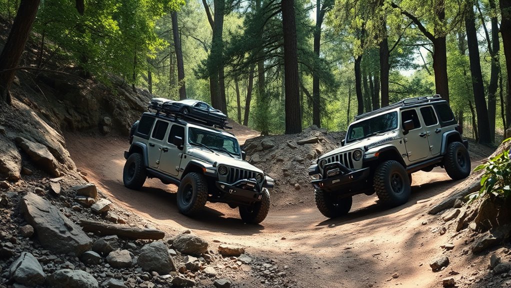 off road handling and control