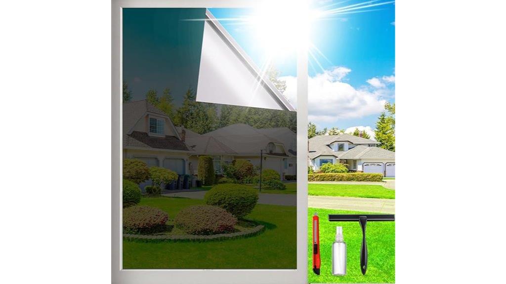 one way sun window film
