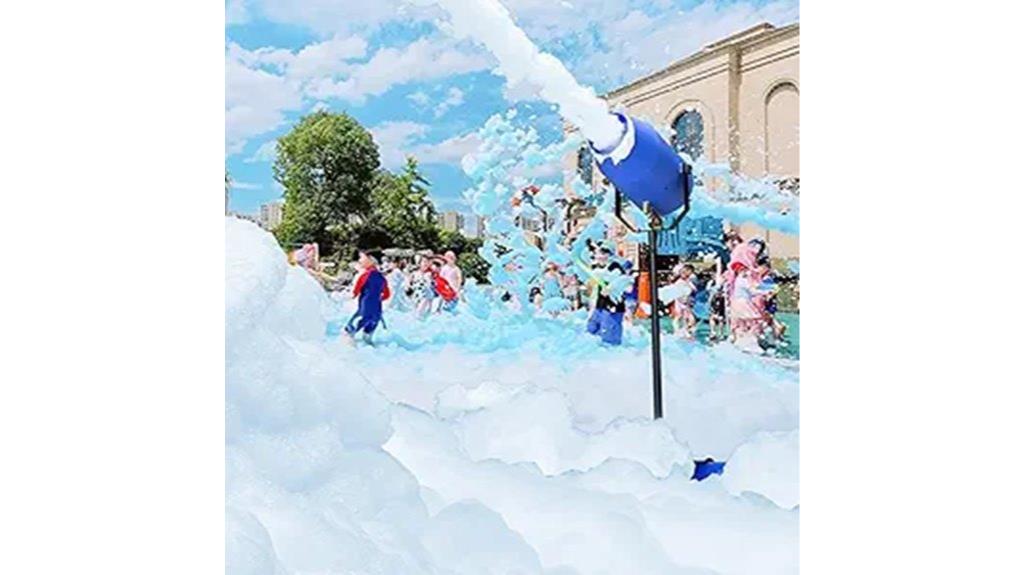 party foam machine water
