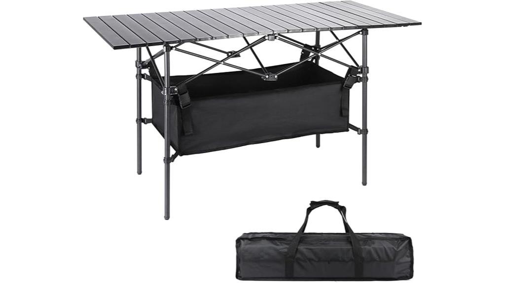 portable 4 foot folding table