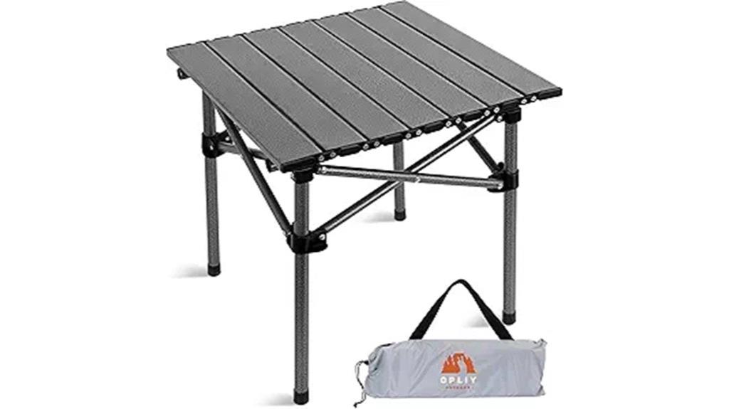 portable camping folding table