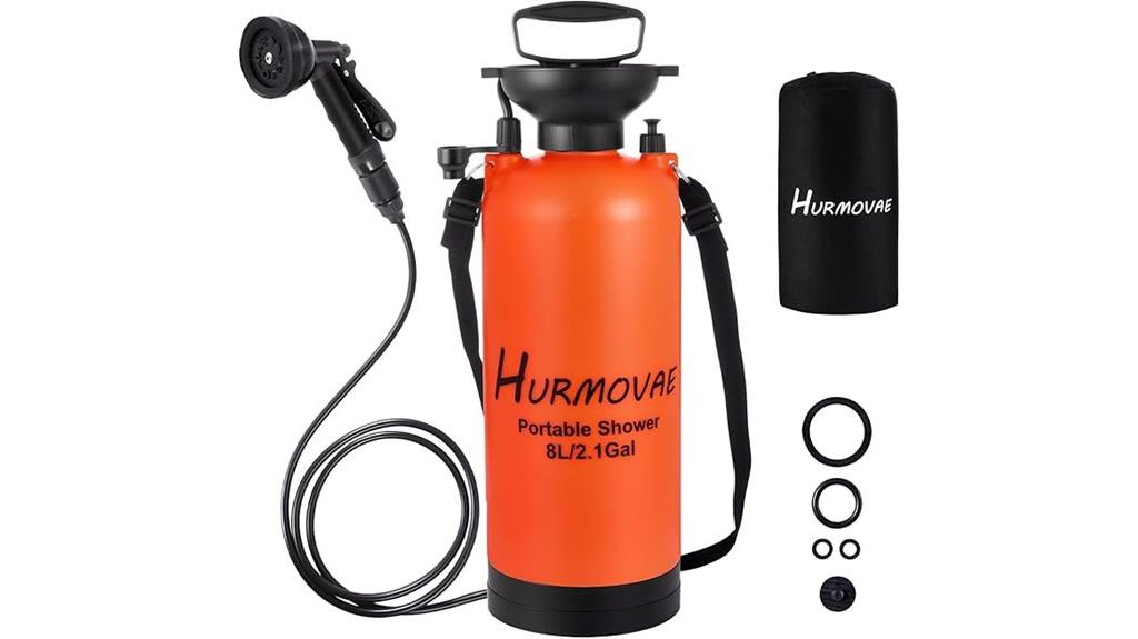 portable camping shower