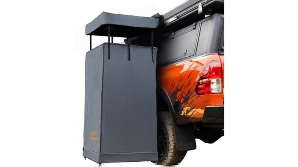 portable camping shower shelter