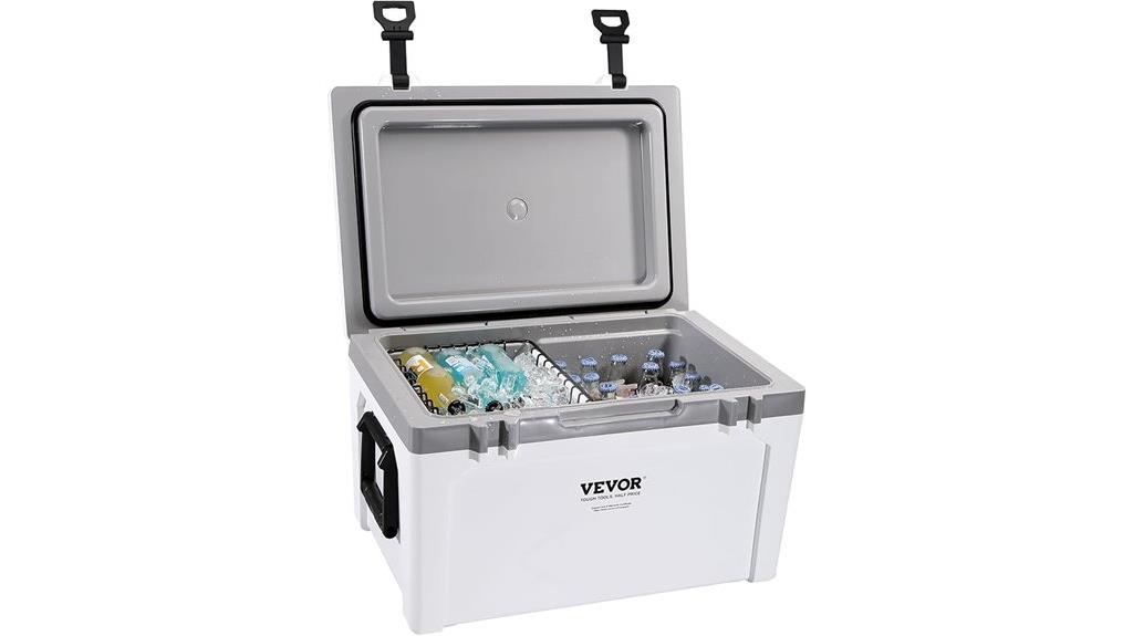 portable cooler with heavy handles