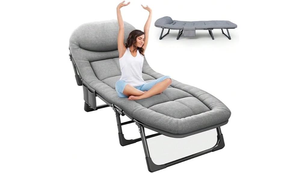 portable foldable camping bed
