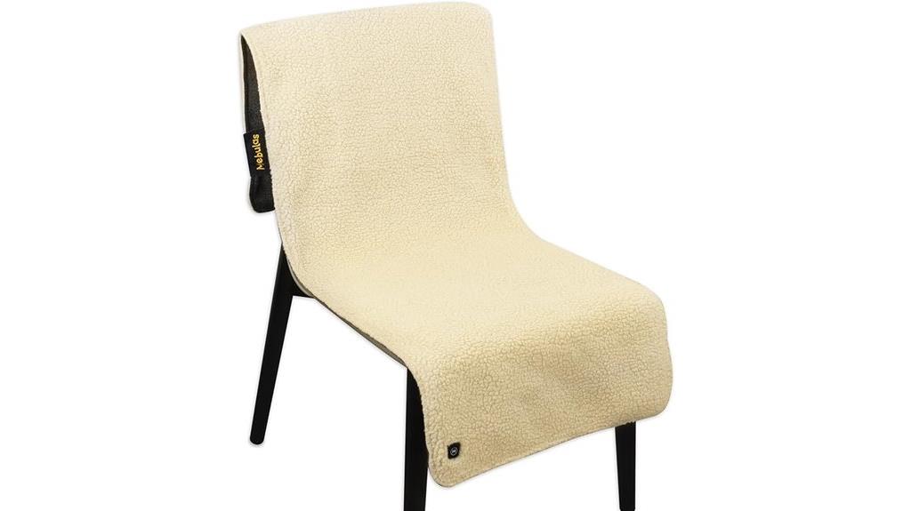 portable heated comfort pad