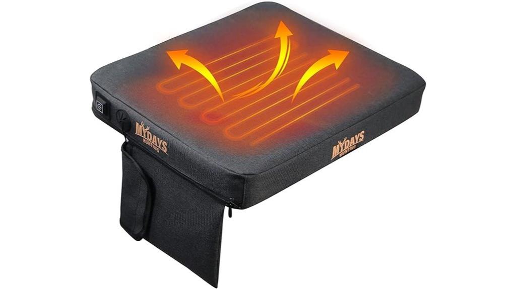 portable heated seat cushion