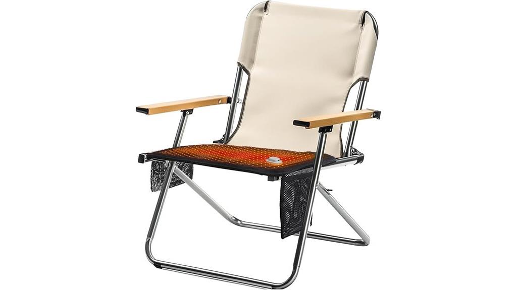 portable heated seat mat